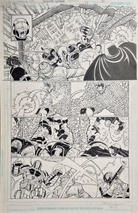 Escuadrón Suicida #11 Página #5 Arte Original John Romita Jr JRJR Richard Friend 2017 - Imagen 1 de 3