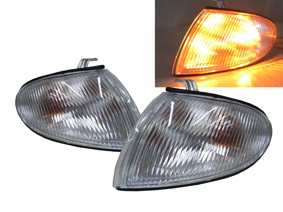 Excel X3 MK1 1998-1999 4D/5D Clear Corner Light Chrome for HYUNDAI — 第 1/4 张图片