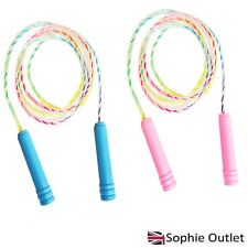 7ft Skipping Jumping Rope Jump Kids Exercise Outdoor Games Boys Girls Fun Toy UK