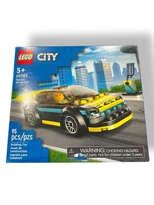 LEGO City Electric Sports Car 60383, NEW, RETIRED 2024, DAMAGED BOX - Picture 1 of 6