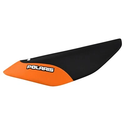 Cubierta de asiento Polaris Dragon Assault RMK 600 700 800 Pro RMK NARANJA Y NEGRO #300 Foto 1 de 4