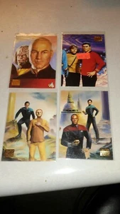 STAR TREK MASTER SERIES 1994 TRIPTYCH CARD F1 f2 f3 f4 f7 f9 DEEP SPACE NINE - Picture 1 of 4