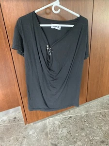 Camiseta top para mujer Salsa negra de gran tamaño talla:1 - Imagen 1 de 11