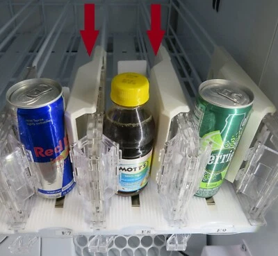 CAPITAL VENDING Dixie Narco Bev Max 2 3 4 Red Bull Spacer and works with other narrow cans