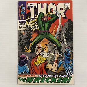 The Mighty Thor #148 1968 FN+ Cent Copy