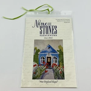 Nine Stones Needlework New England Chapel Counted Cross Stitch Pattern NSN 111 - Picture 1 of 3