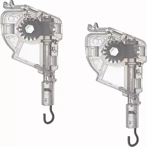 2pcs Tilt Mechanism Hook for 2 Low Profile Horizontal Blinds Wand Tilter with - Picture 1 of 11