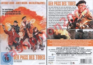 DVD THE PASSAGE 1979 Anthony Quinn James Mason Malcolm McDowell Region 2 PAL NEW - Picture 1 of 1