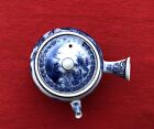 Antique Late 19 Century Japanese Porcelain Blue & White kyuusu Teapot with Lid