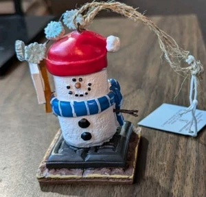 The Original Smores Christmas Ornament Let It Snow Midwest Cannon Falls Snowman - Picture 1 of 5