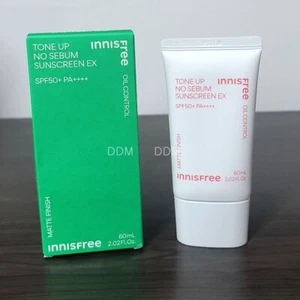 Tone Up No Sebum Sunscreen EX SPF50+ PA++++ 60ml Innisfree - Picture 1 of 7