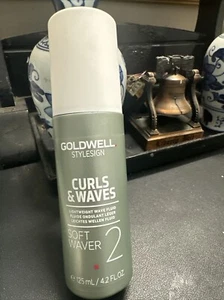 Goldwell Stylesign Curls & Waves Soft Waver 2 Lightweight Wave Fluid 4.2 oz - Picture 1 of 2