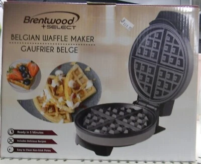 Brentwood выбрать TS-230S антипригарный бельгийский вафельница, из нержавеющей стали новый - Изображение 1 из 3