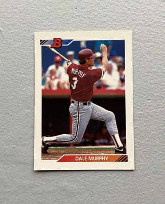 1992 MLB Bowman Baseball | Dale Murphy | #684 | Philadelphia Phillies - Image 1 of 2