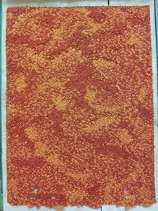 Vintage MCM Master Weave Carpet Showroom Sample Demo Remnant NOS 60's/70's - Picture 1 of 3