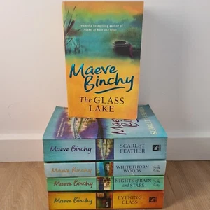Maeve Binchy Book Bundle x 5: The Glass Lake, Whitethorn Woods, plus 3 more. PB - Picture 1 of 9