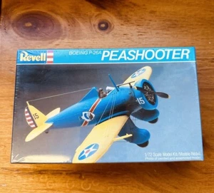 Revell 1/72 Scale Boeing P-26A Peashooter Model Kit #4117 New Factory Seal NOS - Picture 1 of 6