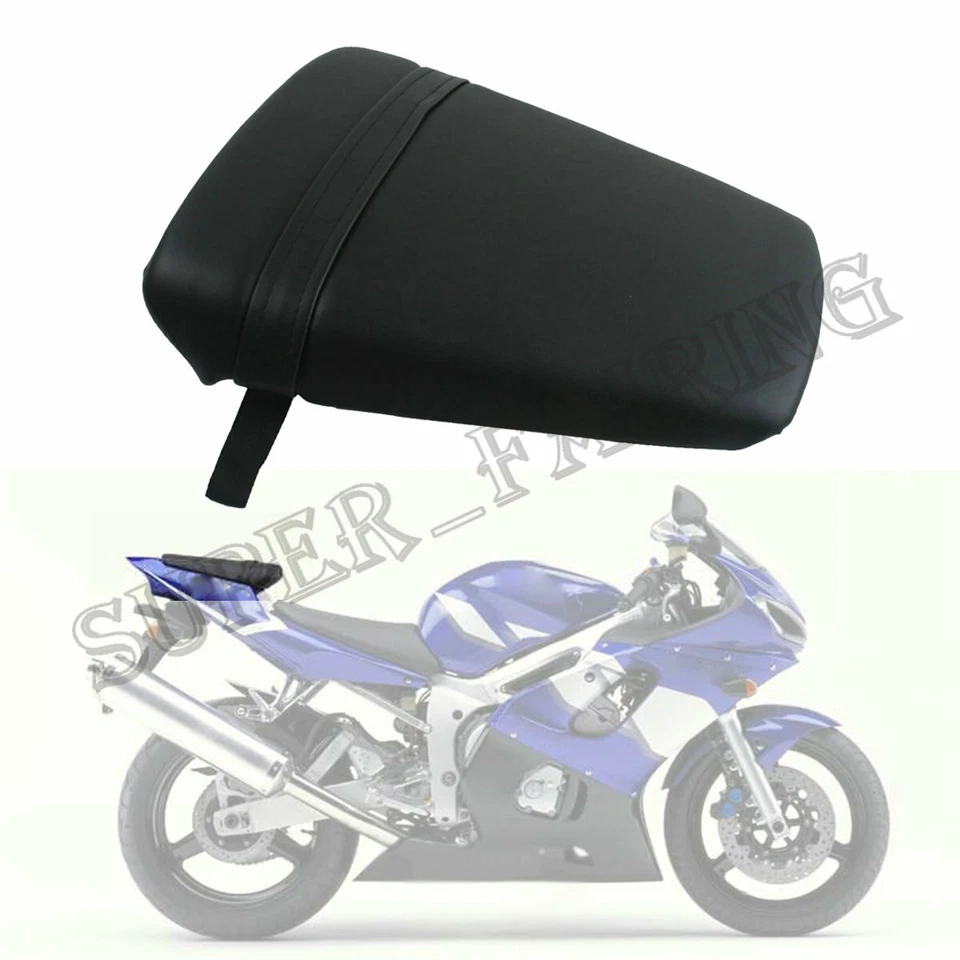 Assento traseiro passageiro Pillion compatível com Yamaha YZF-R6 YZFR6 1998-2002 1999 2000 2001 - Imagem 1 de 4