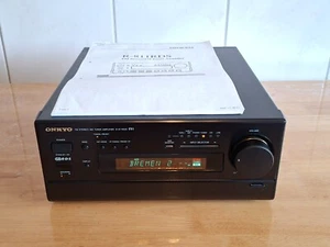 Onkyo R-811RDS FM/AM Tuner Verstärker / Receiver im Midi-Format / Schwarz - Bild 1 von 7