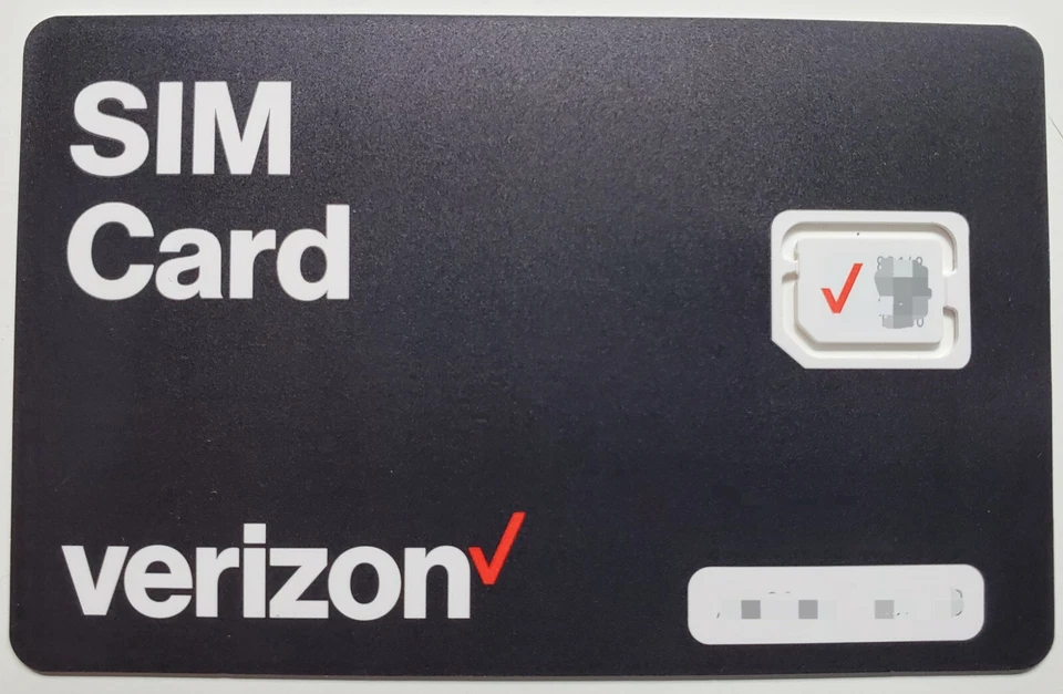 Verizon SIM card • Samsung Galaxy S10 S10+ S10 Plus S10E S10 E- READ INSIDE - Image 1 of 1