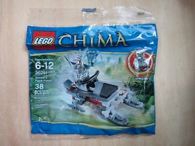 LEGO Legends of Chima 30251 Winzar's Pack Patrol poly bag from 2013 gem - Image 1 of 4