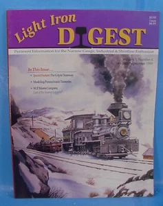 LIGHT IRON DIGEST MAGAZINE VOLUME 1 NUMBER 4 AUGUST/SEPTEMBER 1999 TOC PICTURED - Picture 1 of 2