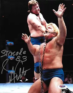 Greg Valentine Signed WWE 8x10 Photo PSA/DNA COA NWA 1983 Starrcade Roddy Piper - Picture 1 of 24