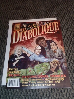 DIABOLIQUE MAGAZINE No.20 Mar/Apr 2014(Walerian Borowczyk's Many Faces) Like New - Image 1 of 4