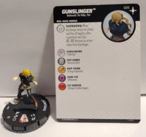 HEROCLIX BATTLEWORLD GUNSLINGER 005 CON CARTELLINO - Foto 1 di 1