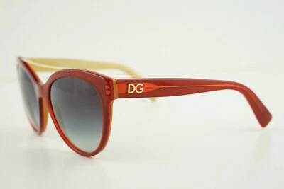 DOLCE & GABBANA DG 4280 2968/8G Red/Gold 57-19-140 3N Sunglasses - Image 1 of 4