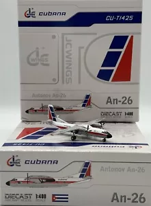 Cubana De Aviacion An-26 "OC" CU-T1425 JC Wings LH4345 Scale 1:400 Diecast model - Picture 1 of 24