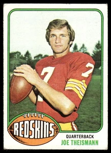 1976 Topps #231 JOE THEISMANN Washington Redskins Set-Break EX-NM - Picture 1 of 4