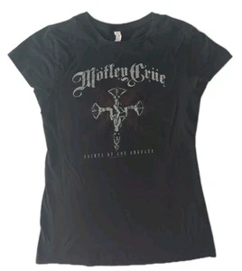 Motley Crue T-Shirt Large 2009 Saints of Los Angeles Tour Rock Band Y2K Grunge - Picture 1 of 5