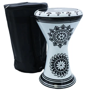 The 18 '' Sombaty Horizon Darbuka With 9'' Drum Head (White-9'') - Picture 1 of 4