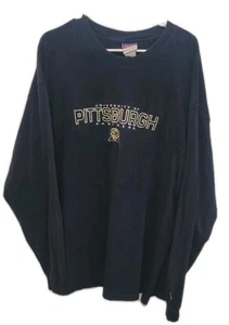 Champion University of Pittsburg Panthers XXL-T Camiseta Manga Larga Grande Azul Marino - Imagen 1 de 12