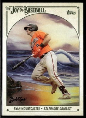 RYAN MOUNTCASTLE 2023 TOPPS BOB ROSS #74 - Image 1 of 2