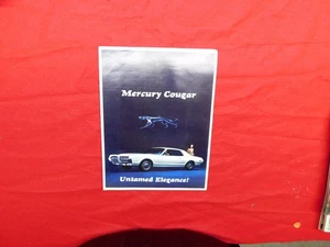 Vintage Original 1967 Mercury Cougar Brochure Literature Display Pamphlet Book - Picture 1 of 4