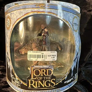 NUEVO 2004 Señor de los Anillos Gothmog on Warg Warriors Battle Beasts LOTR Sellado - Imagen 1 de 8