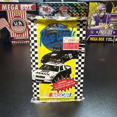 1991 MAXX Race Cards Sealed Pack - 15 Cards - Image 1 of 4