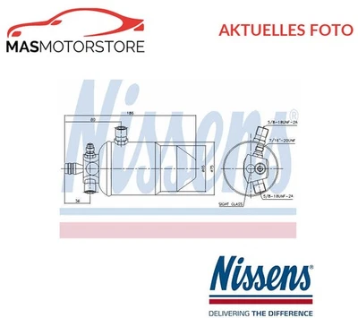 TROCKNER KLIMAANLAGE NISSENS 95110 P FÜR PEUGEOT 406 1.6L,1.8L,2L,1.9L,2.1L,3L - Image 1 of 4