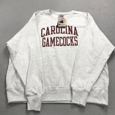 South Carolina Gamecocks Sweatshirt Mens XL Gray Champion Reverse Weave NCAA NWT - Image 1 of 4
