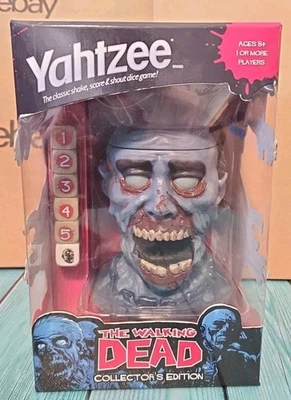 🔥NEW SEALED Yahtzee The Walking Dead Collector Edition Dice Game Hasbro🔥 - Image 1 of 4