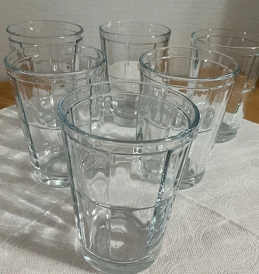 Pasabache Juice Glass 6 PCS 6 oz Glass Drinking Glasses Juice Glasses - Image 1 of 4