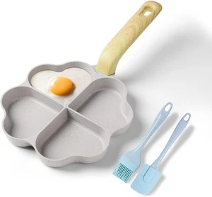 Egg Pan Omelette Pan, 4-Cup Nonstick Granite Omelette Skillet Breakfast Fryin... - Picture 1 of 4