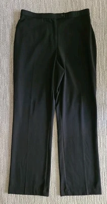 Womens east 5th Black Dress Pants High Rise Straight Leg Size 14  - Image 1 of 4