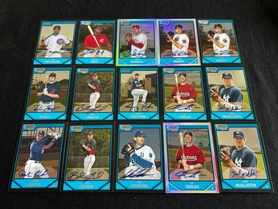 2007 Bowman Chrome Luke Hochevar 1st BOWMAN AUTO  2006 MLB Draft  #1st pick + 14 - Image 1 of 4