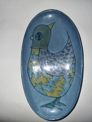 Vintage Studio Art Pottery Dish - Image 1 of 2
