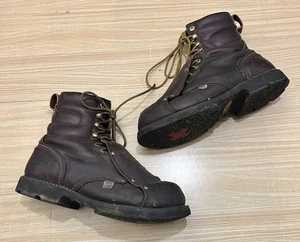 Carolina Met Guard 505 Steel Toe Work Boots EH Men's 11 D Union Made in USA - Picture 1 of 7