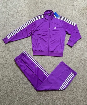 adidas Originals Firebird Womens Tracksuit Purple Burst Loose Fit New Sz S, M, L - Image 1 of 4