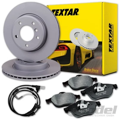 TEXTAR Discos de Freno 317mm + Pastillas Delant. Apto para Land Rover Discovery - Imagen 1 de 4